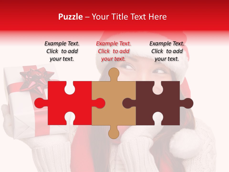 Claus Looking Excited PowerPoint Template