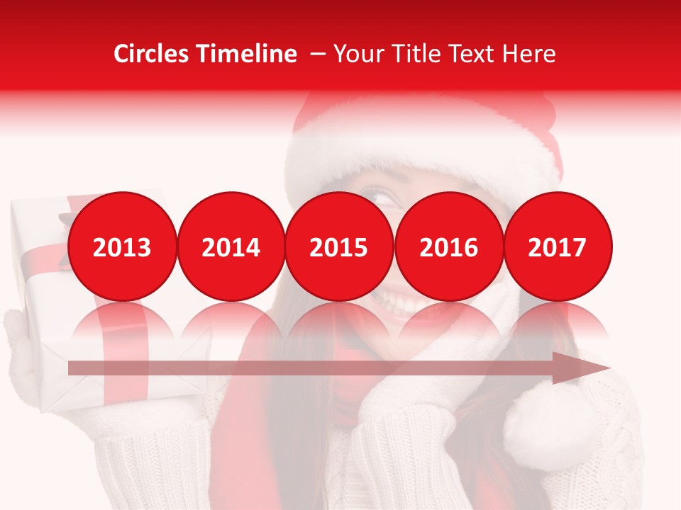 Claus Looking Excited PowerPoint Template