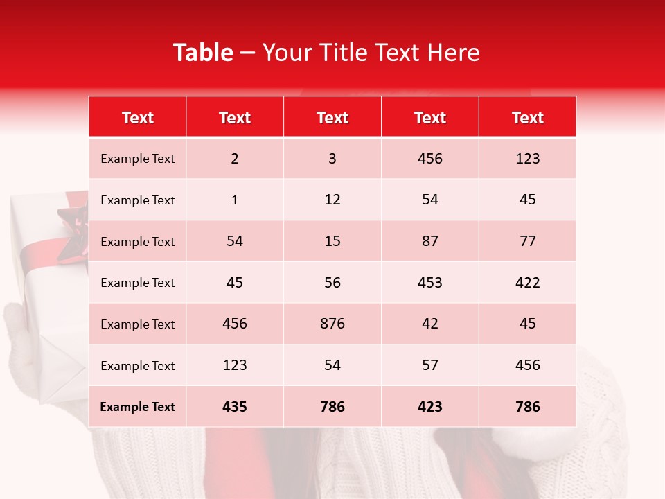 Claus Looking Excited PowerPoint Template