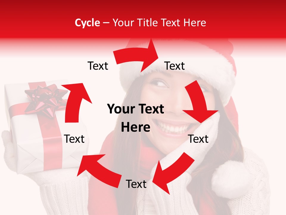 Claus Looking Excited PowerPoint Template