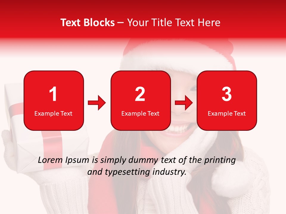 Claus Looking Excited PowerPoint Template