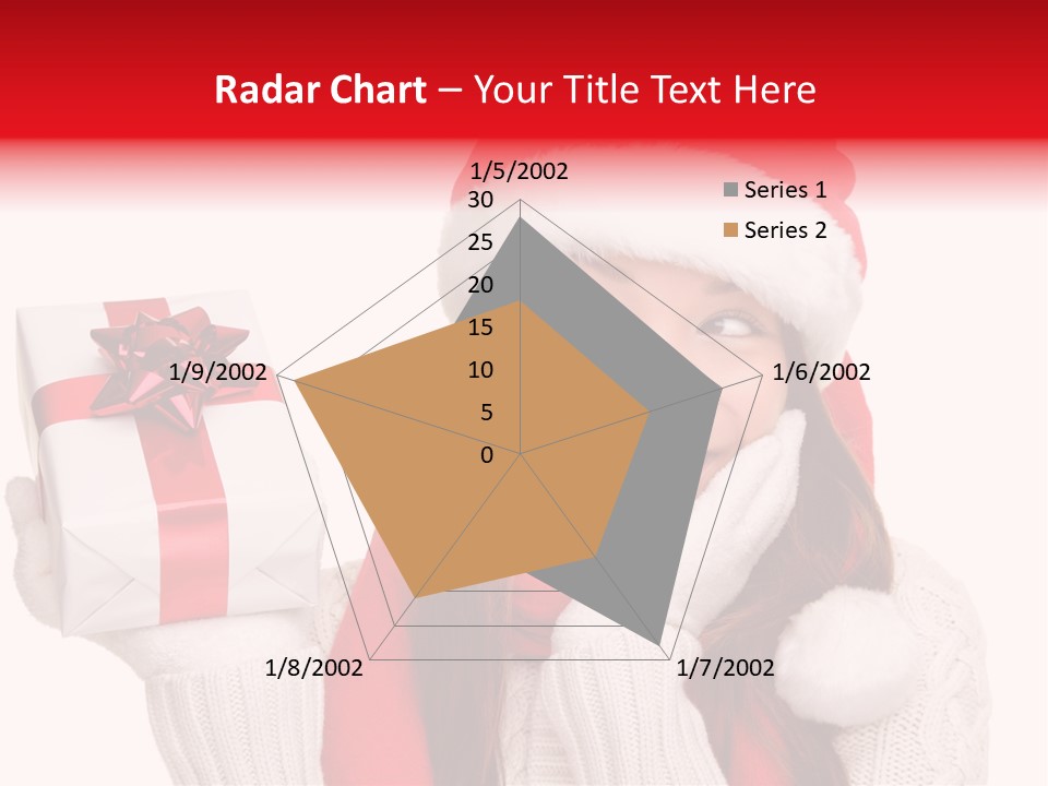 Claus Looking Excited PowerPoint Template