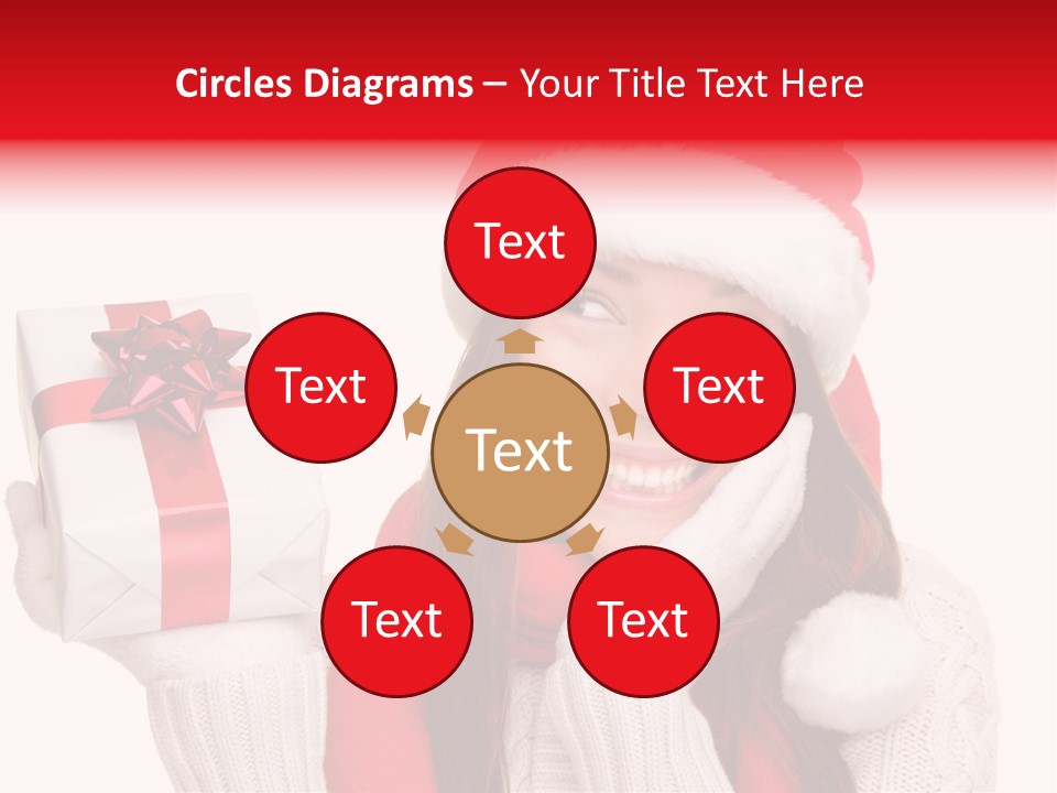 Claus Looking Excited PowerPoint Template