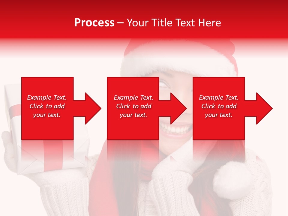 Claus Looking Excited PowerPoint Template