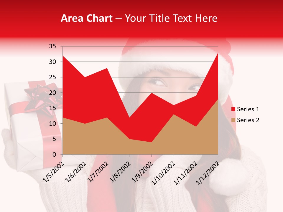 Claus Looking Excited PowerPoint Template