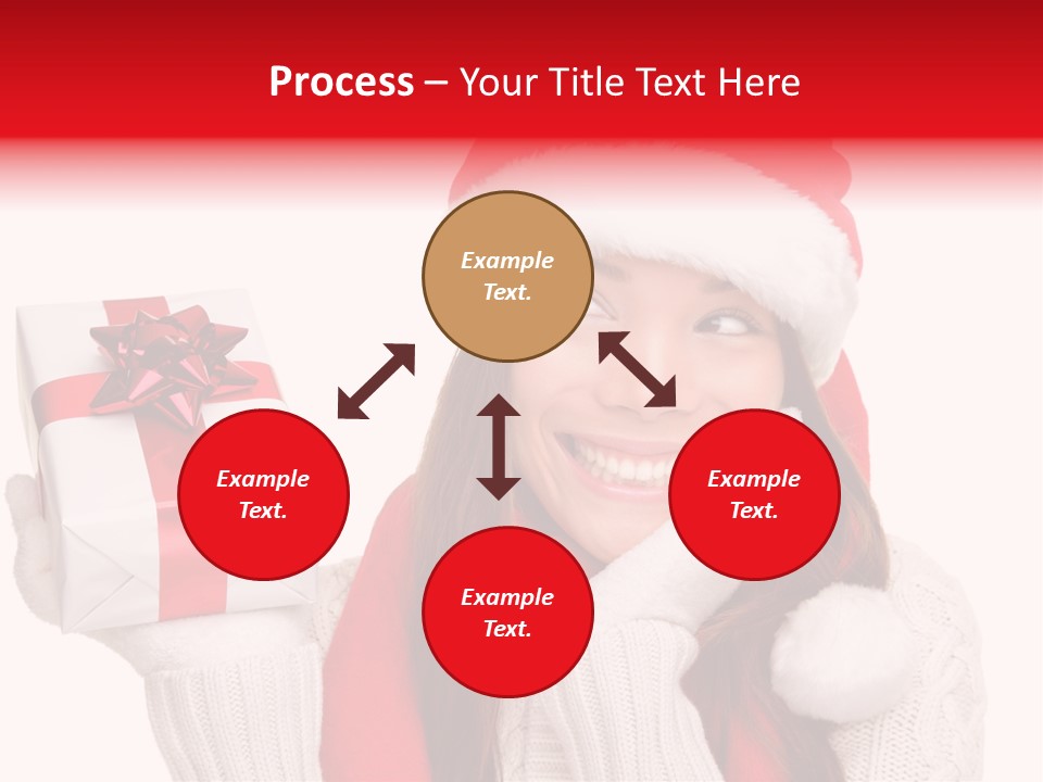 Claus Looking Excited PowerPoint Template