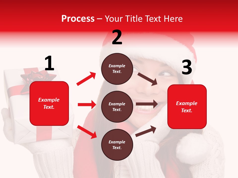 Claus Looking Excited PowerPoint Template