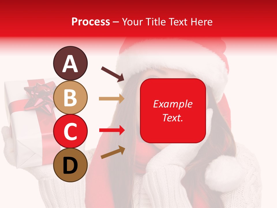 Claus Looking Excited PowerPoint Template