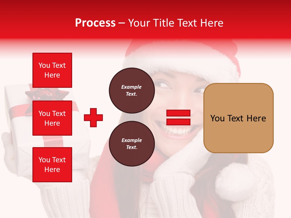 Claus Looking Excited PowerPoint Template
