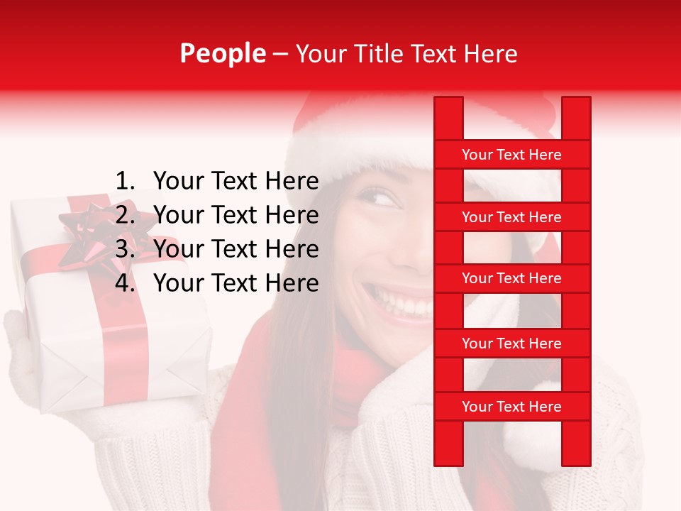 Claus Looking Excited PowerPoint Template