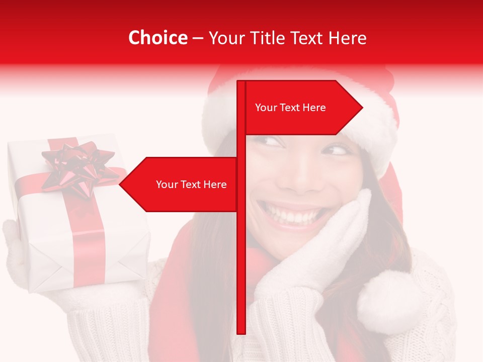 Claus Looking Excited PowerPoint Template