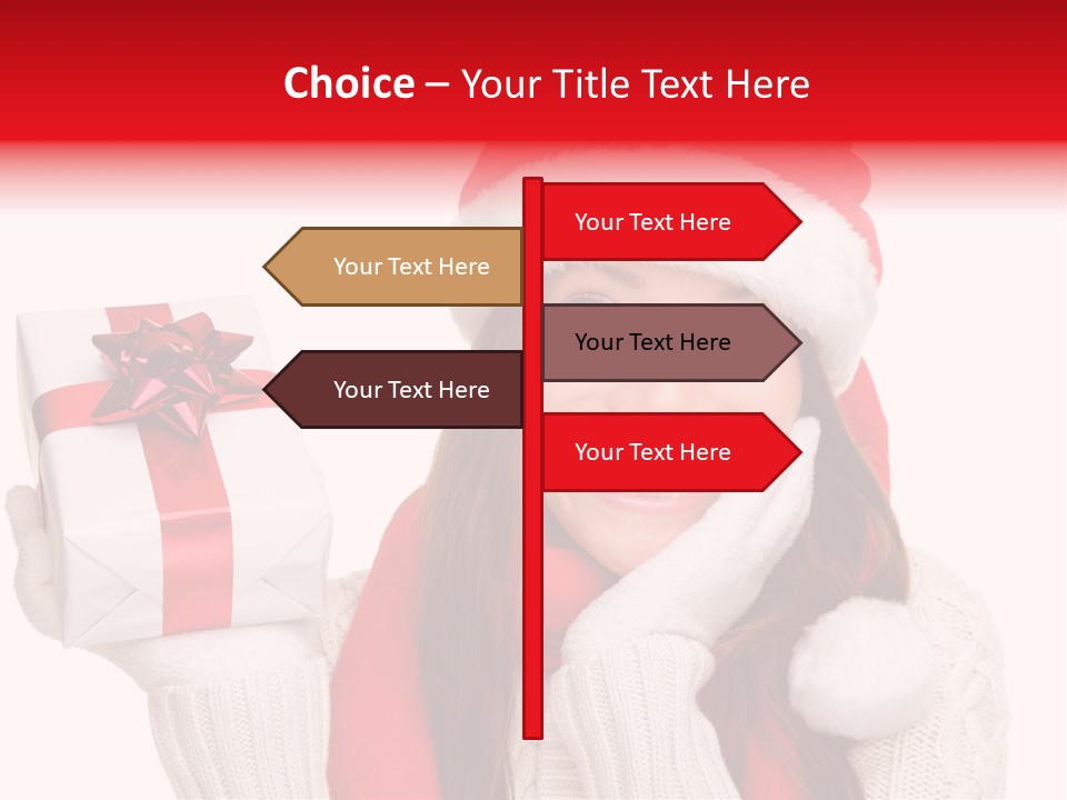 Claus Looking Excited PowerPoint Template