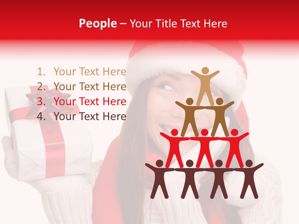 Claus Looking Excited PowerPoint Template