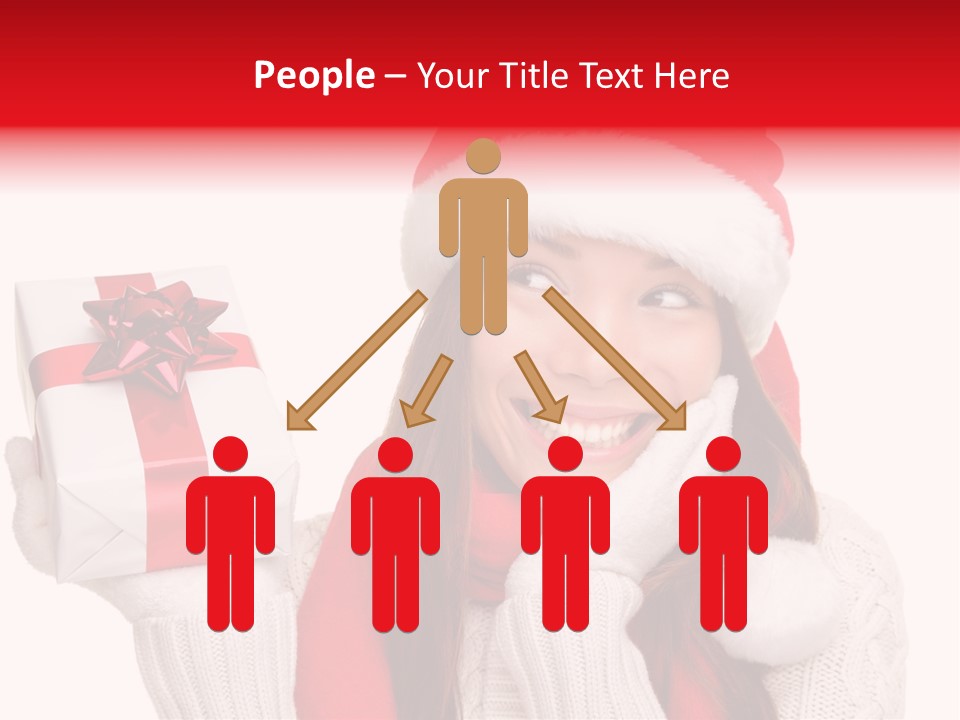 Claus Looking Excited PowerPoint Template