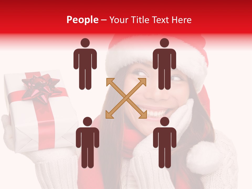 Claus Looking Excited PowerPoint Template
