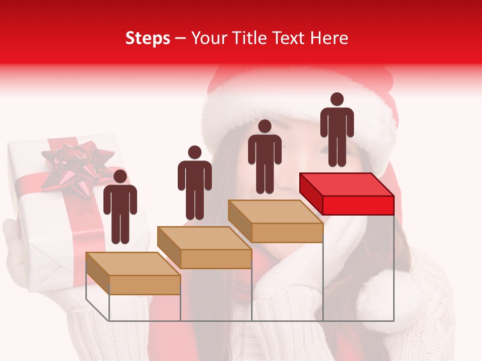 Claus Looking Excited PowerPoint Template