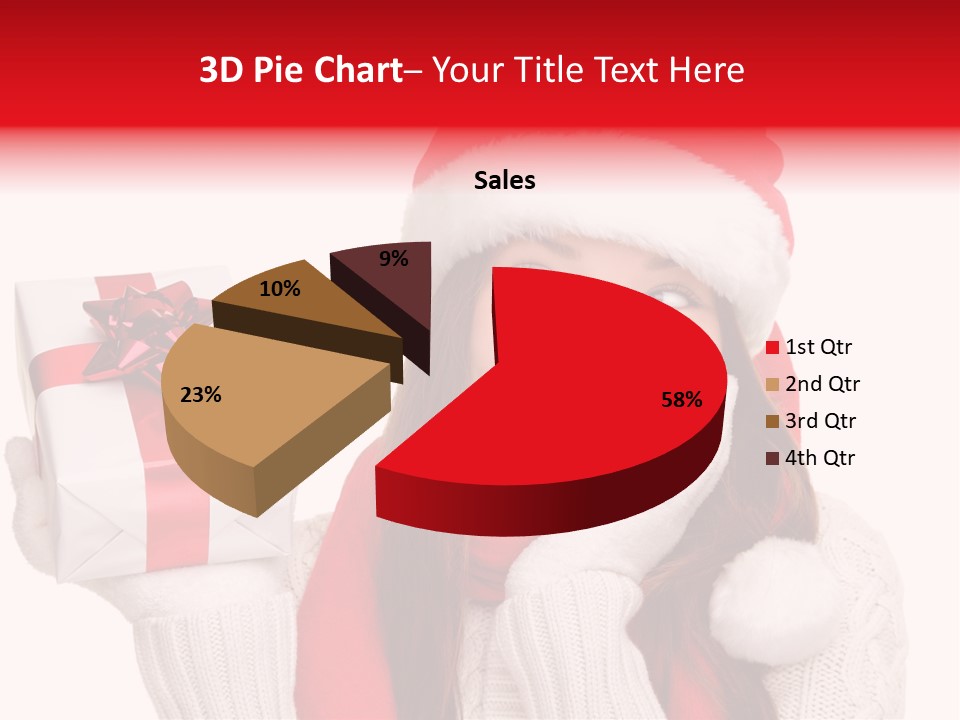 Claus Looking Excited PowerPoint Template