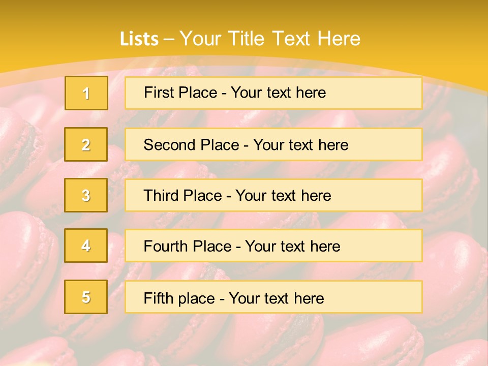 Snack Meal French PowerPoint Template