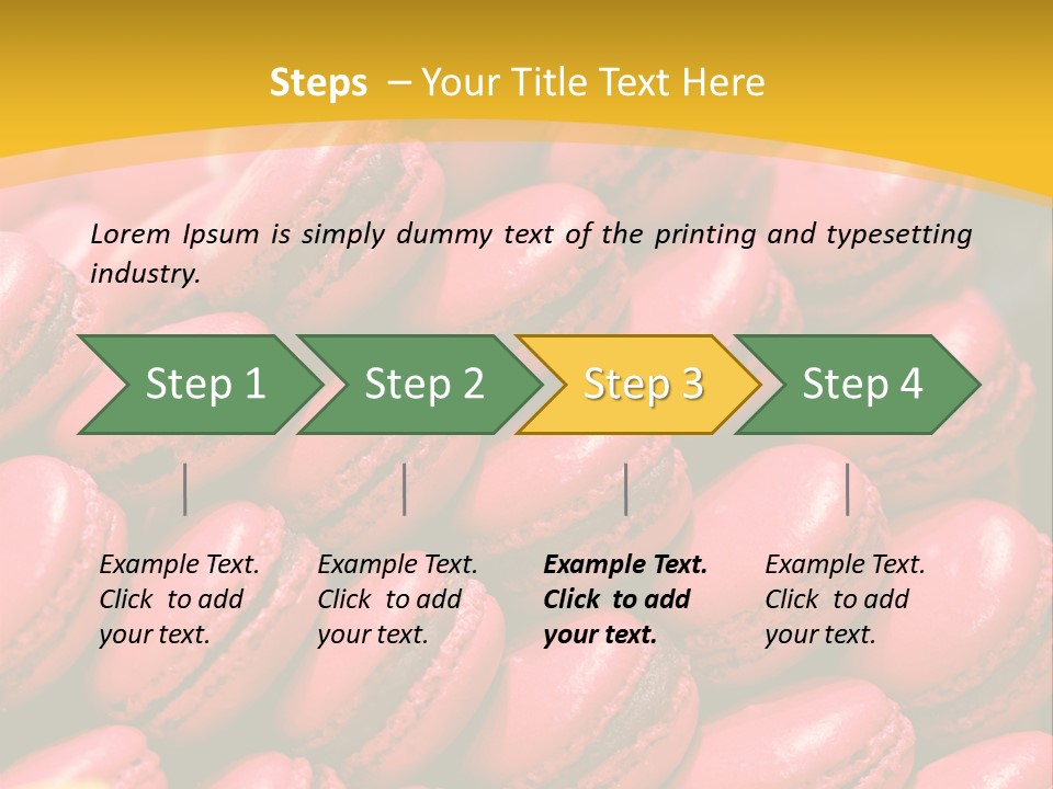 Snack Meal French PowerPoint Template