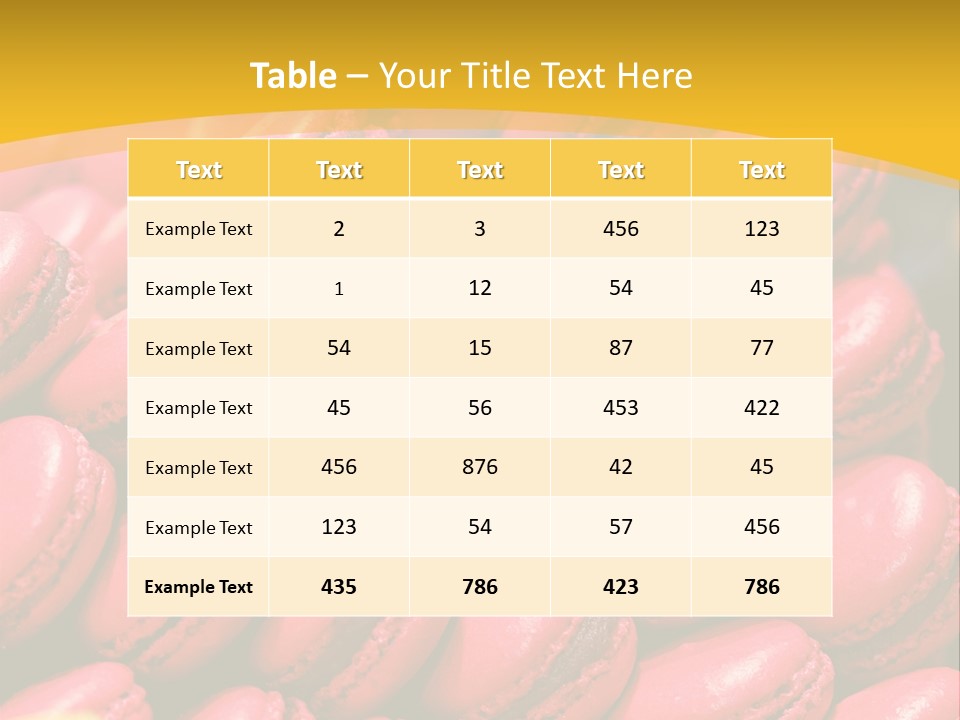 Snack Meal French PowerPoint Template