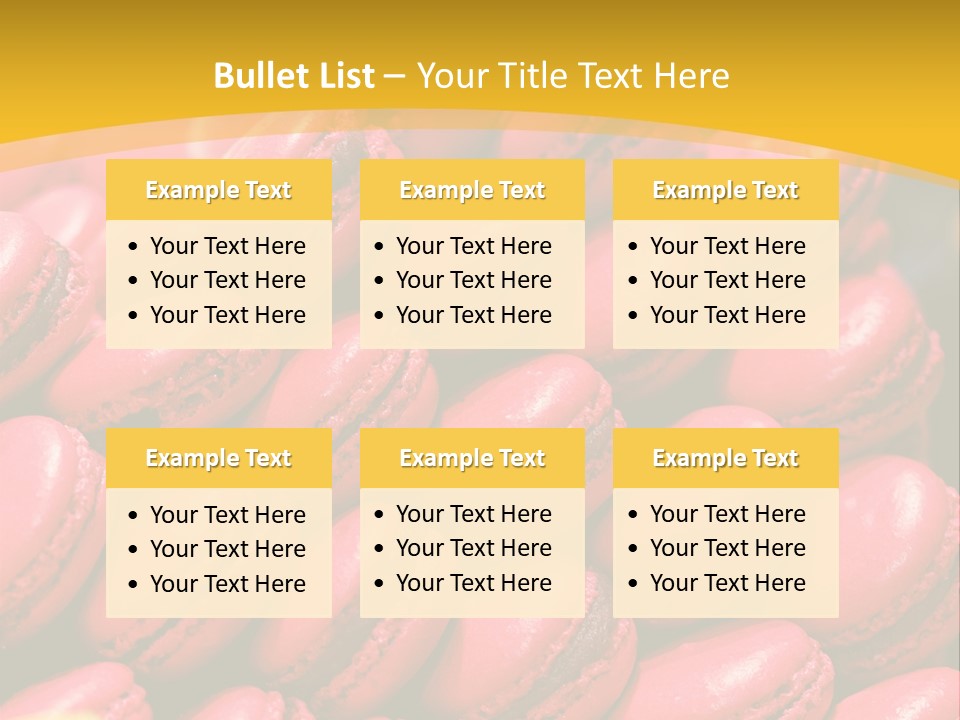 Snack Meal French PowerPoint Template