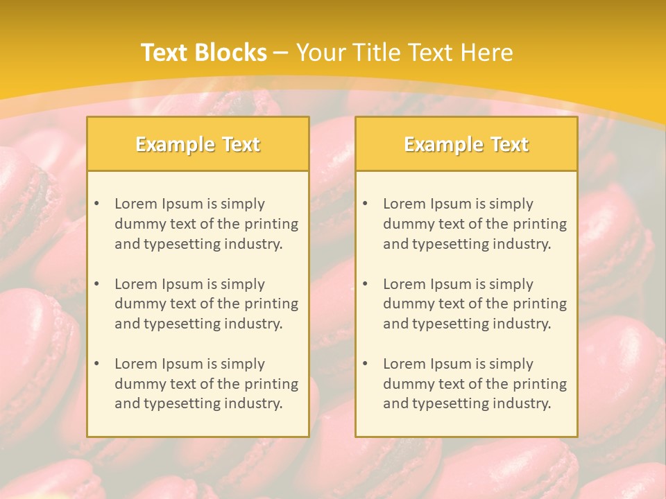 Snack Meal French PowerPoint Template
