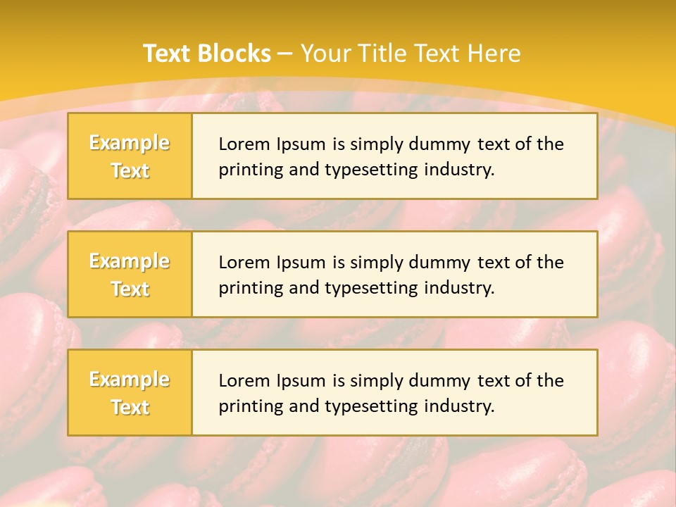 Snack Meal French PowerPoint Template