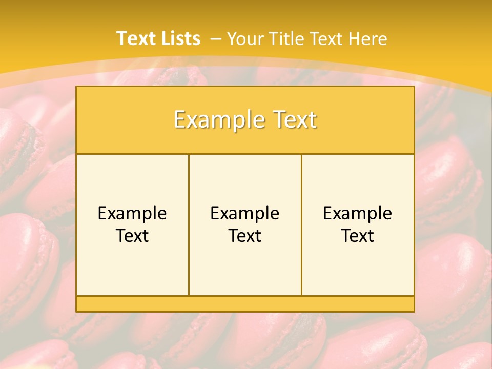 Snack Meal French PowerPoint Template
