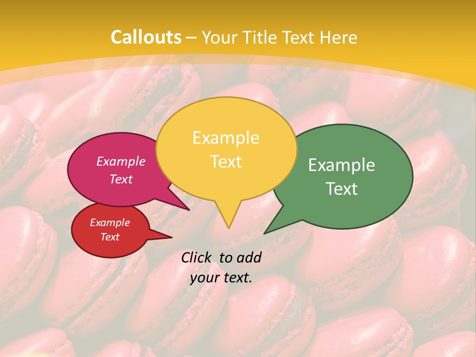 Snack Meal French PowerPoint Template