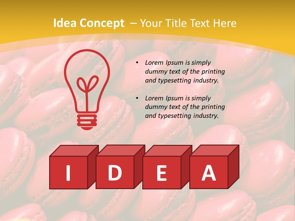 Snack Meal French PowerPoint Template