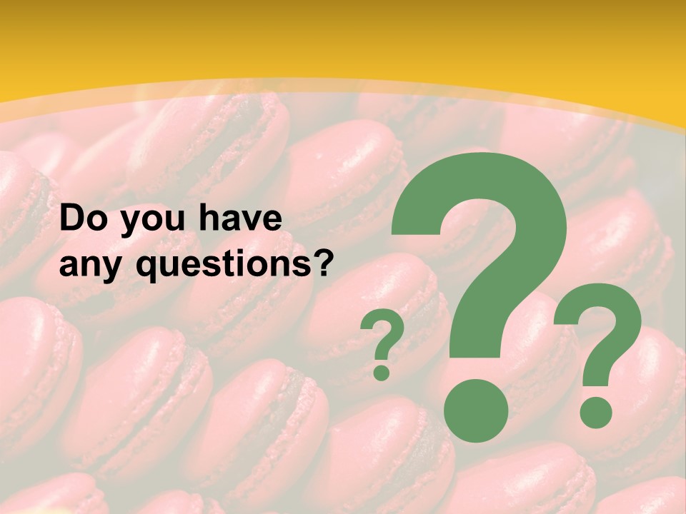 Snack Meal French PowerPoint Template