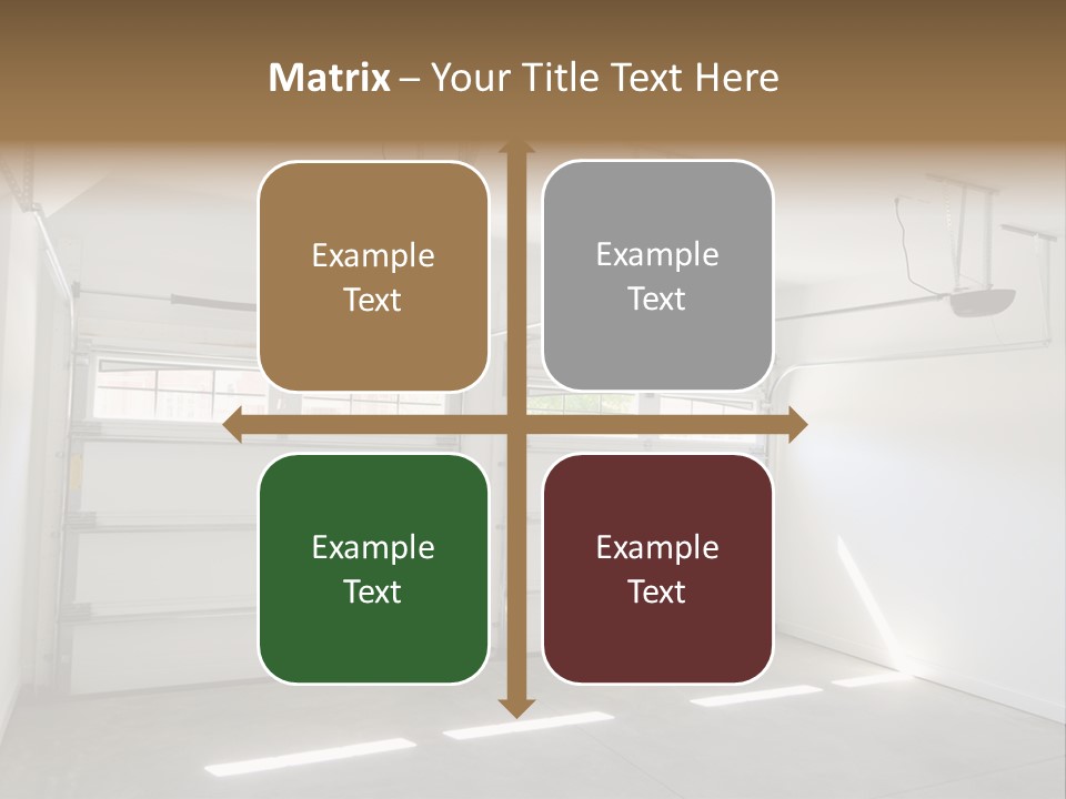 Rail Window Finished PowerPoint Template
