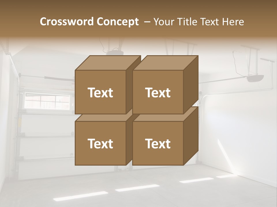 Rail Window Finished PowerPoint Template