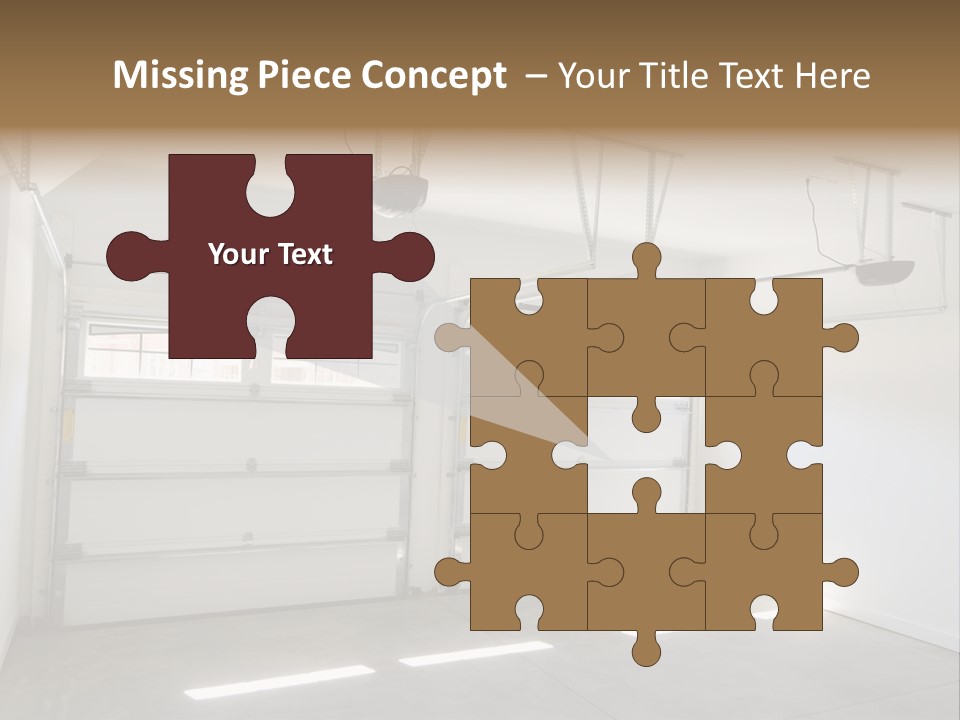 Rail Window Finished PowerPoint Template