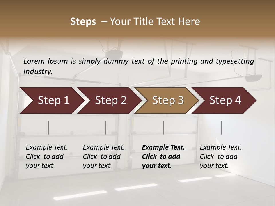 Rail Window Finished PowerPoint Template