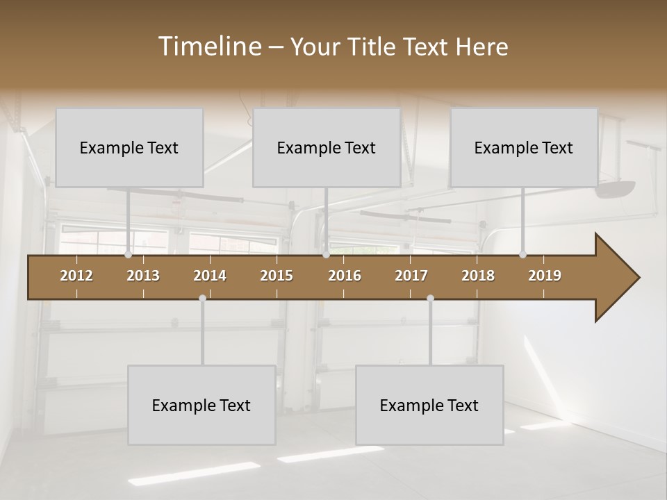 Rail Window Finished PowerPoint Template