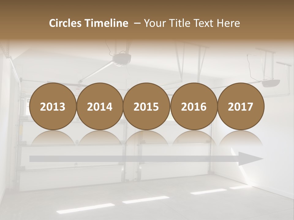 Rail Window Finished PowerPoint Template