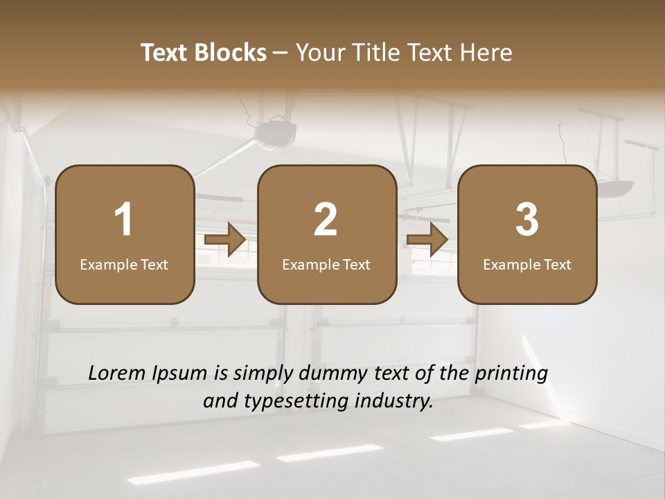 Rail Window Finished PowerPoint Template