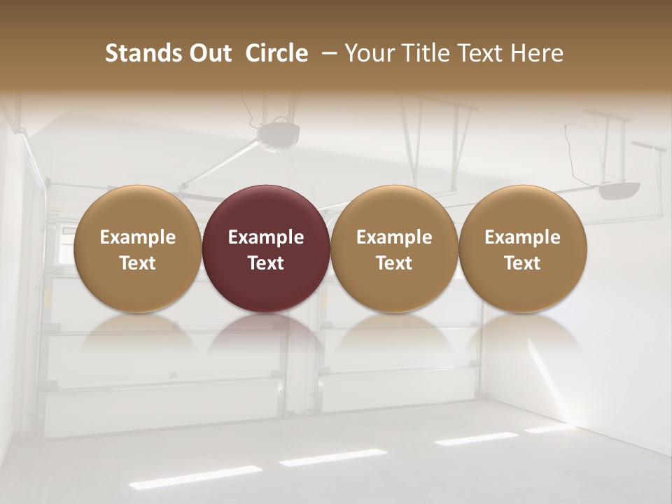 Rail Window Finished PowerPoint Template