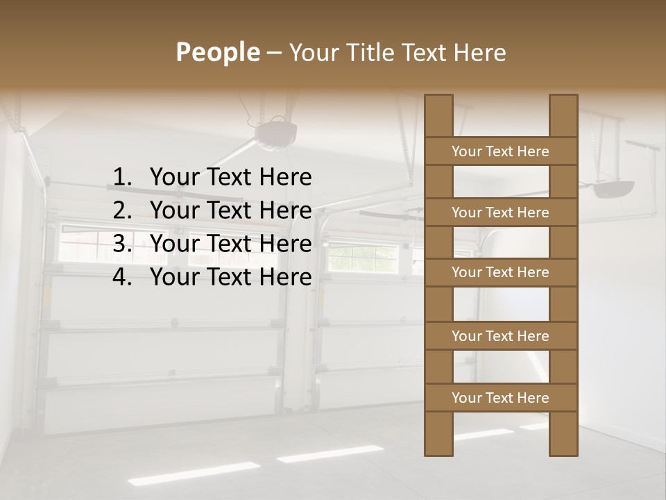 Rail Window Finished PowerPoint Template