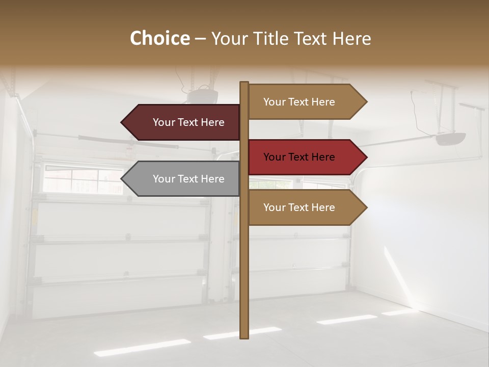 Rail Window Finished PowerPoint Template
