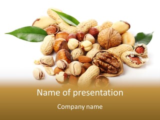 Group Closeup Nutrition PowerPoint Template