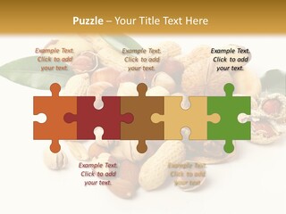 Group Closeup Nutrition PowerPoint Template