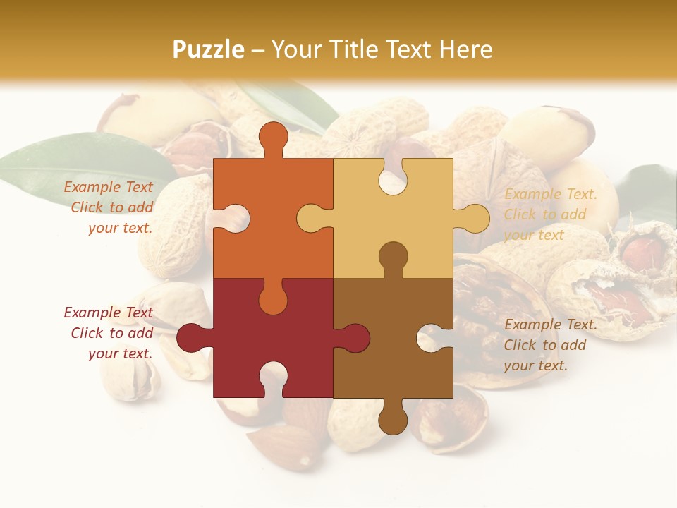 Group Closeup Nutrition PowerPoint Template