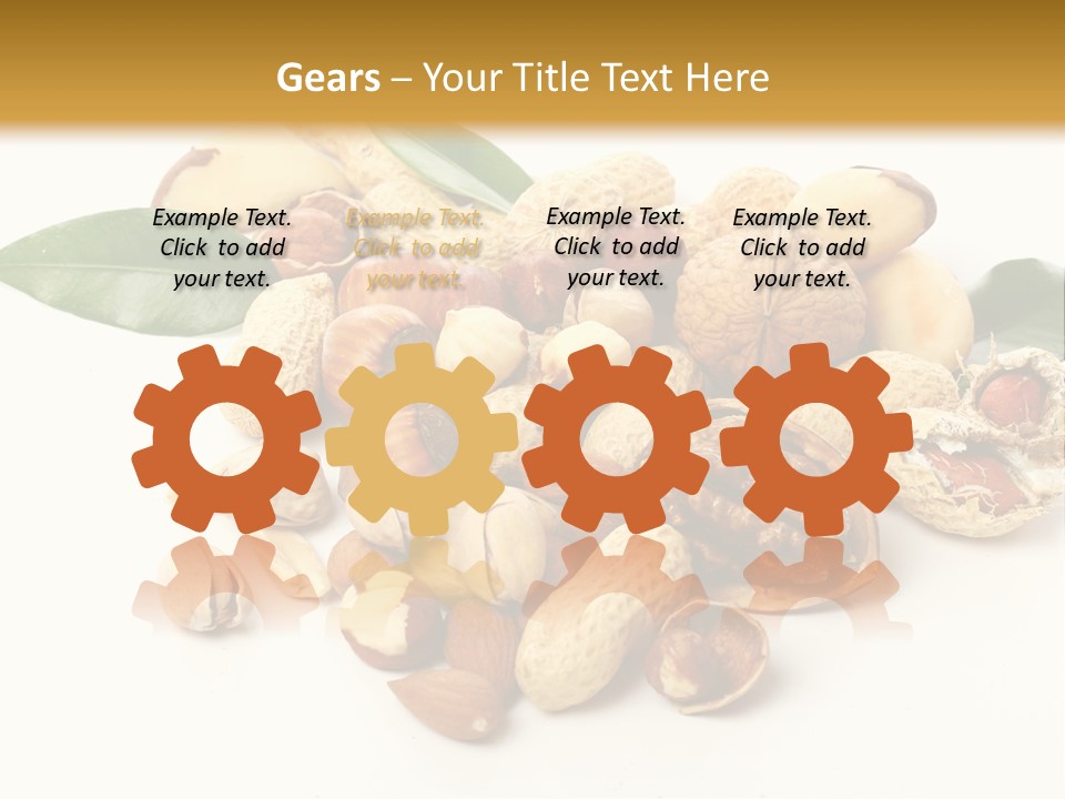 Group Closeup Nutrition PowerPoint Template