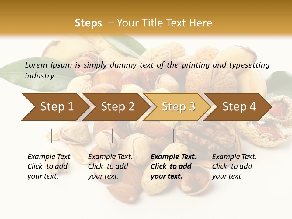 Group Closeup Nutrition PowerPoint Template
