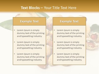 Group Closeup Nutrition PowerPoint Template