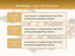 Group Closeup Nutrition PowerPoint Template