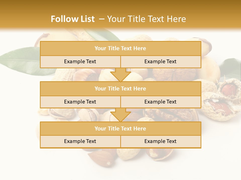 Group Closeup Nutrition PowerPoint Template