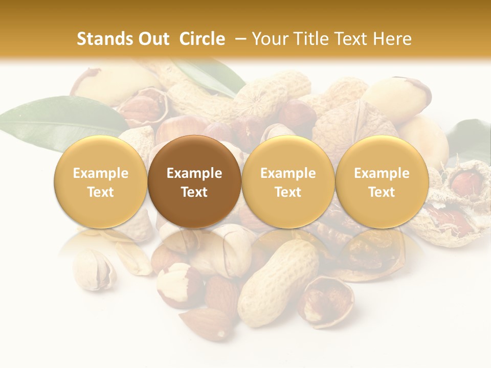 Group Closeup Nutrition PowerPoint Template